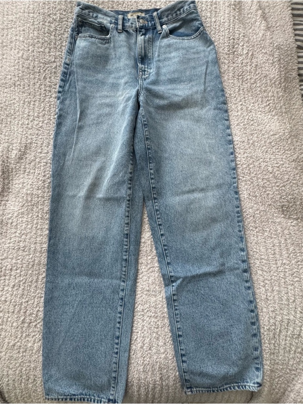 Madewell Baggy Straight Jeans
